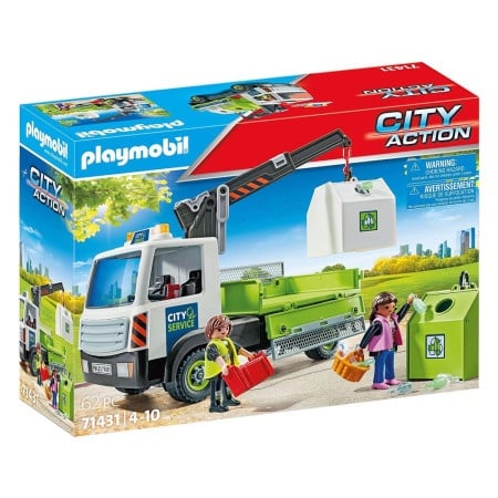 Playmobil City action Kamion za reciklažu stakla ( 1040624 )