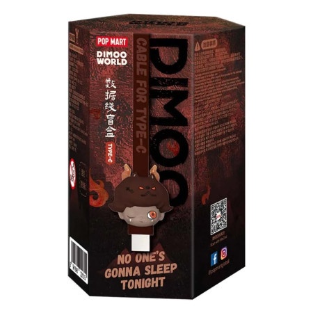 Pop Mart Dimoo No One's Gonna Sleep Tonight Series Cable Bling Box (Type-C) ( 063568 )