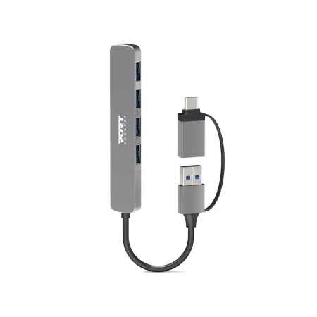 Port Designs USB-C / USB-A vers 4 ports USB-A 3.0 5Gbps Slim HUB