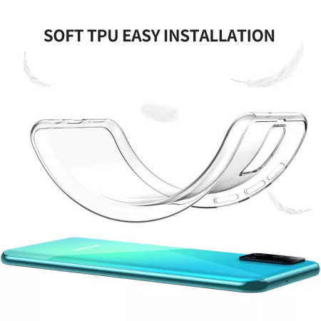 Protex silikonska maska Samsung a71 transparent ( 28531 )