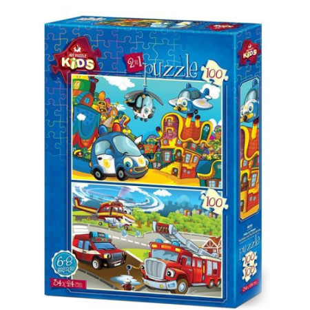 Puzzle 2/1 (100+100) art 4516 ( 49626 )