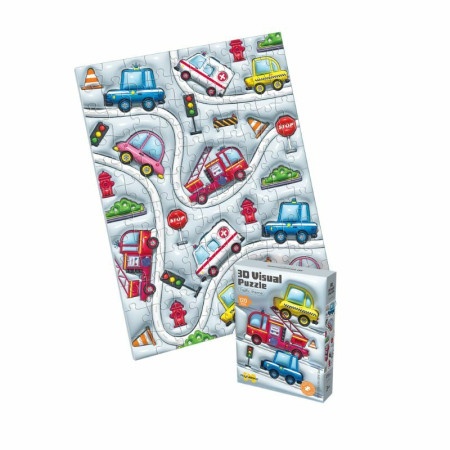 Puzzle 3d saobracaj 120pcs 88978 ( 91/71785 )