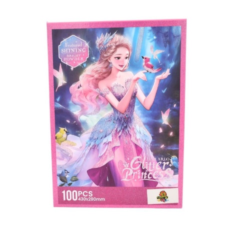 Puzzle glitter princess 100 pcs 88901 ( 91/71635 )