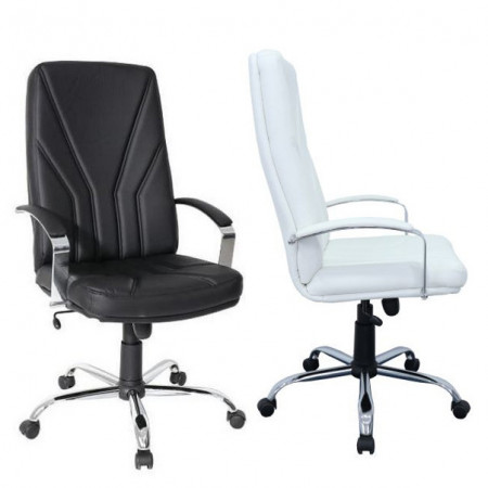 Radna fotelja - KliK 5500 CR CR LUX ( prava koža )- izbor boje