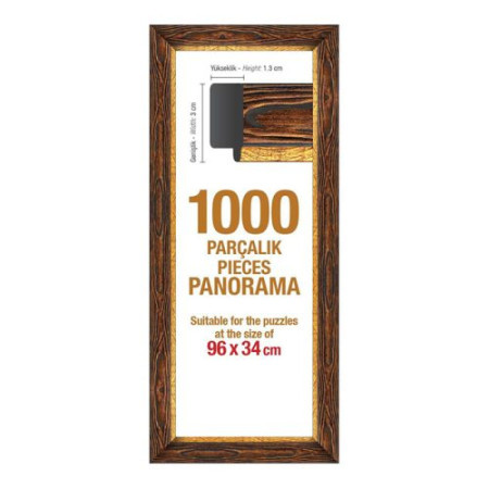 Ram za puzzle 1000 4371 panorama braon ( 49656 ) - Img 1