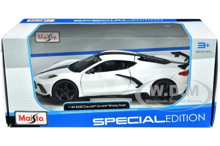 Rappelkist AutoMaisto 1:24 Chevrolet Corvette Stingray beli ( 070276 )