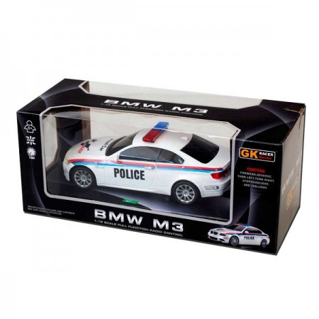 Rastar RC automobili 1:18 bmw m3 police prowl car ( GK1803P )  - Img 1