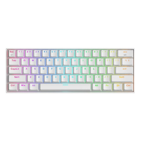 Redragon Draconic pro RGB gaming keyboard 2.4G,BT, white ( 053618 )