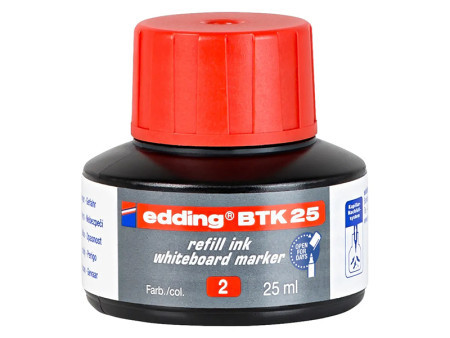 Refil za board markere BTK 25,25ML edding crvena ( 40686 ) - Img 1