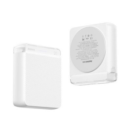 Remax RPP-9W White 20W Magnetic Wireless Charging Power Bank 10000mAh