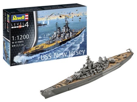 Revell maketa battleship uss new jersey ( RV05183 )