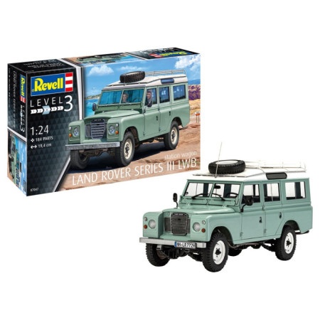 Revell maketa land rover series iii lwb station wagon ( RV07047 )