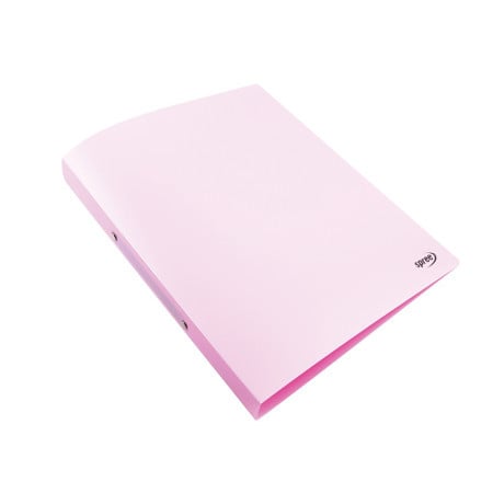 Ringbinder, fascikla sa dva prstena, 35mm, A4, pastel roze ( 480520 )