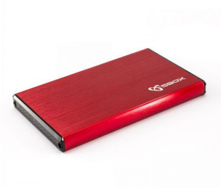 S BOX HDC 2562 R Kućište za Hard Disk Red