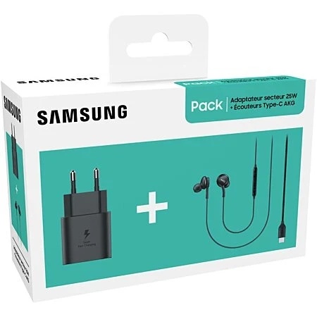 Samsung Start Kit (punjač 25w+ slušalice AKG Type-C) crna ( 75235 )