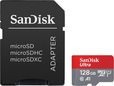 SanDisk memorijska kartica ultra microSD 128GB + adapter ( 0001289171 )