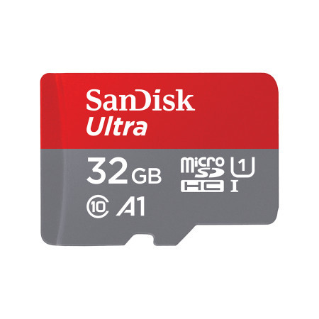SanDisk SDHC 32GB ultra mic.120MB/s A1 class10 UHS-I +adapter - Img 1