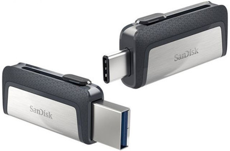 SanDisk USB FD 64GB ultra dual drive (USB 3.1 + Type C) ( 0704718 )