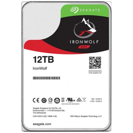 Seagate 12tb st12000vn0008 3.5 5900 256m ironwolf vn008 HDD