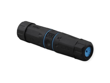 Secomp Value RJ45 Modular Coupler Cat.6A/Cl.EA, STP, Dust/Waterproof, crna ( 5952 )