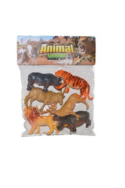 Set figurica divljih životinja 6 pcs ( 621906 T )