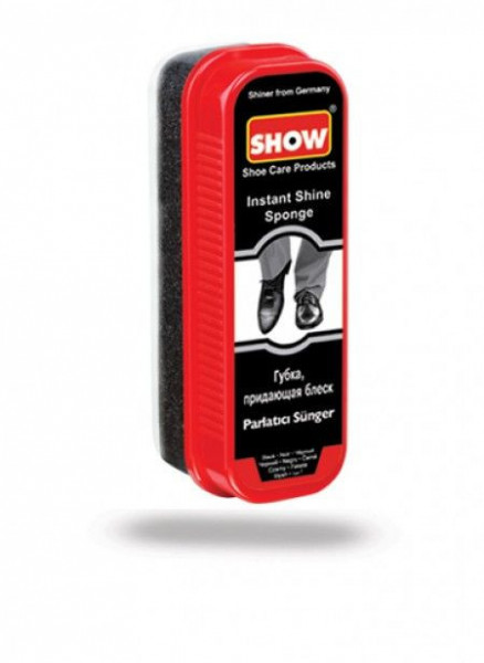Show Shoe Care Sunđer sa sjajem za čišćenje obuće - CRNA ( 2630038 ) - Img 1