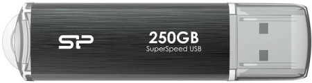 Silicon Power 250GB USB flash drive, USB3.2 Marvel Xtreme M80 gray ( SP250GBUF3M80V1G ) - Img 1