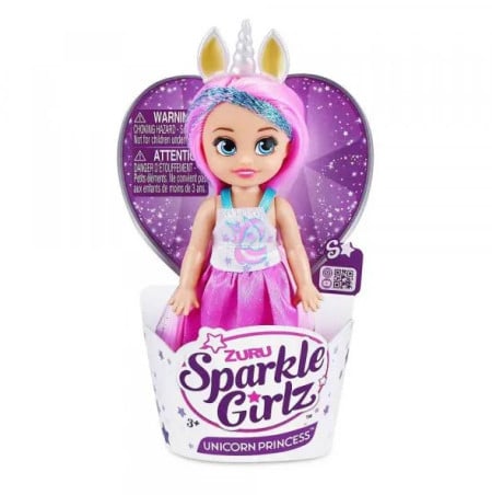 Sparkle girlz unicorn princess cupcake asst ( ZU10094 )