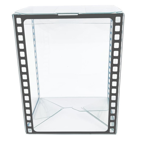 Spawn clear movie version 4'' pop protector with film on with soft crease line and automatic bot lock ( 053537 )