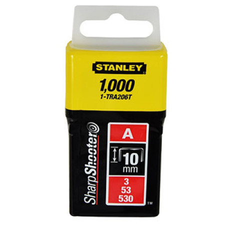 Stanley klemerice tip &quot;A&quot; (53) / 1000kom - 10 mm ( 1-TRA206T ) - Img 1