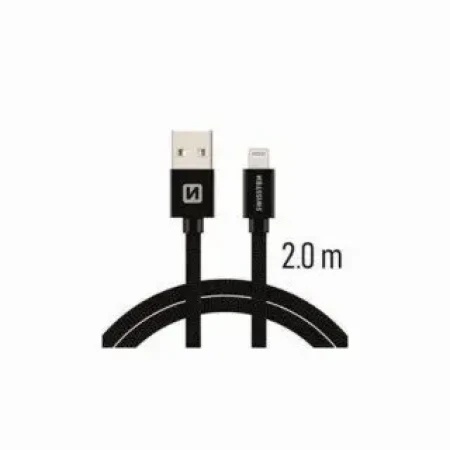 Swissten kabl USB/Lightning 2,0m crna ( 80045 )