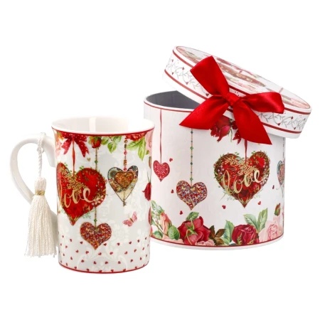 Takk lea keramička šolja crvena love ( 805090 )