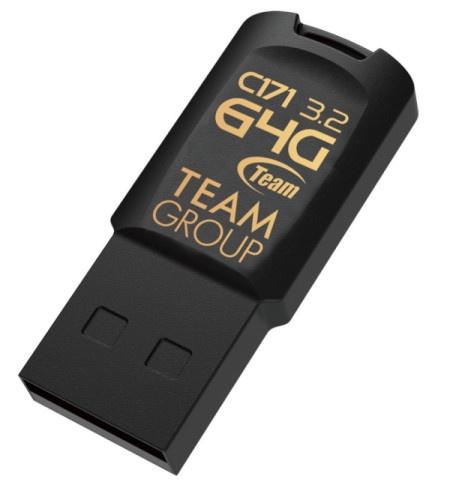 TeamGroup 64GB C171 USB 3.2 BLACK TC171364GB01 NEW