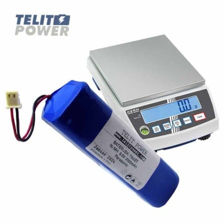 Telit Power Baterija NIMH 9.6V 2000mAh za vagu KERN PCB-1000-1, PCB-A01 ( P-2260 )-1