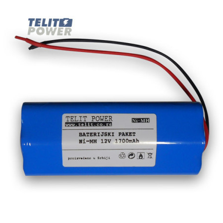 TelitPower baterija NiMH 12V 1700mAh ( P-0119 )