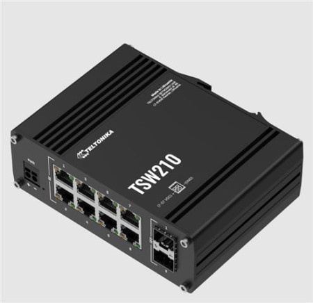 Teltonika Industrijski switch Ethernet/2 SFP ports TSW210 ( 0001317321 )