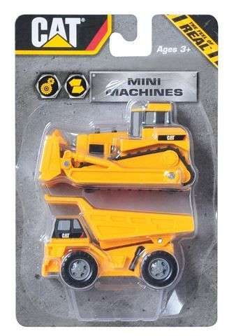 Toy State Gradevinske mašine CAT Mini Machine 7 cm, 2/1 SORTO ( 0125531 ) - Img 1