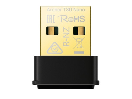 TP-Link bežični adapter archer T3U nano Wi-Fi/AC1300/867Mbps/433Mbps/interna antena ( ARCHER T3U NANO )