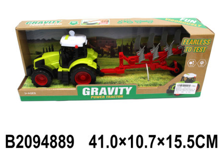 Traktor sa plugom za igru ( 488905K )