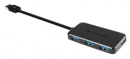 Transcend USB 3.0 Hub 4-Port Up to 5Gbs ( TS-HUB2K )