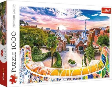 Tref line Puzzle 10711  Barcelona 1000pcs ( T07111 )-1