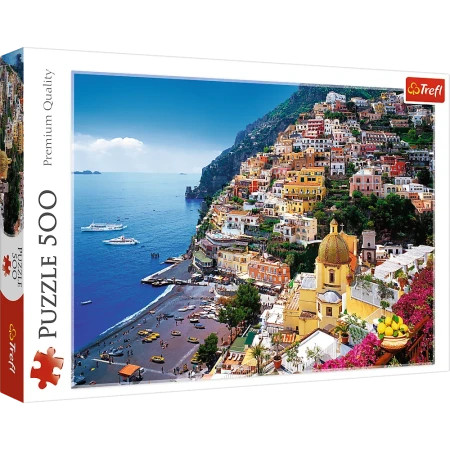 Tref line puzzle 500 positano, italy ( T37145 )