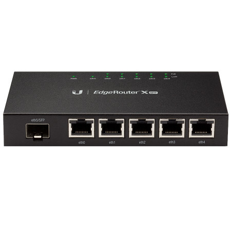 Ubiquiti edgeRouter X, 6-Port, PoE, SFP ( ER-X-SFP-EU )