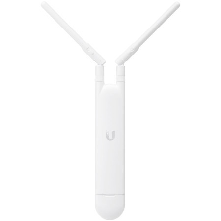 Ubiquiti UniFi IndoorOutdoor AP, AC Mesh,2x2 MIMO,300 Mbps(2.4GHz),867 Mbps(5GHz),Passive PoE,24V,2 External Dual-Band Omni Antennas,WallPo