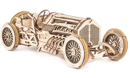 Ugears 3d drvene mehanička puzzle - U-9 Grand prix ( 949)