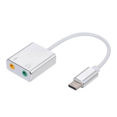 USB C Audio Adapter Sound Card Channel 7.1 CS ( 55-064 )