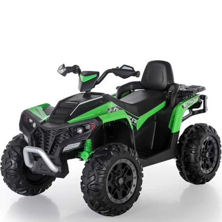 Veliki dečiji kvad na akumulator 4×4 Zeleni(12V) – SM-25101R