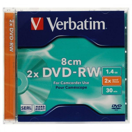 Verbatim 43509 43510 DVD-R 8CM 1.46GB ( 5509/Z ) - Img 1