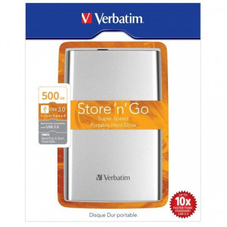 Verbatim 500GB HDD 2.5&quot; USB3.0 ( 53021 ) - Img 1