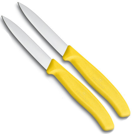 Victorinox kuhinjski nož ravan 8cm 2/1 žuti ( 6.7606.L118B ) - Img 1